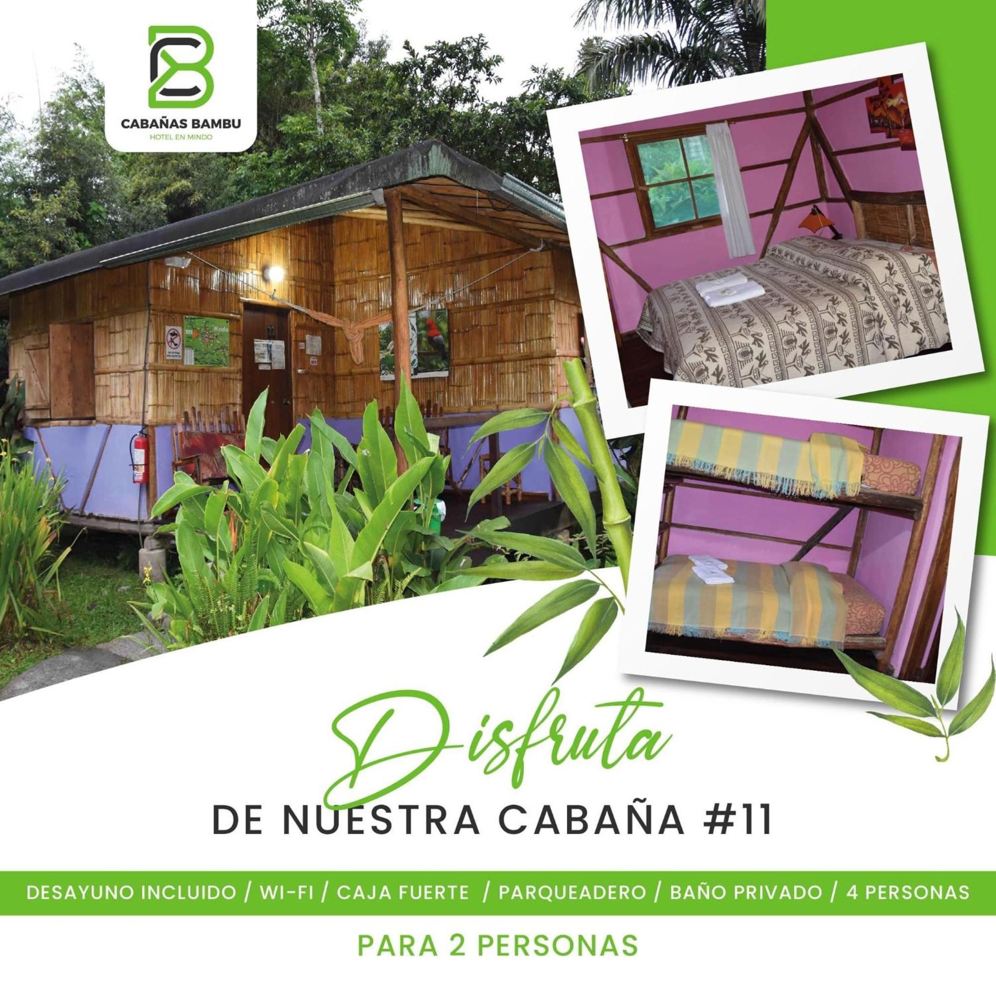 Cabanas Bambu Mindo Extérieur photo